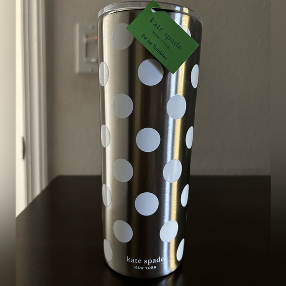 ♠️ kate spade ♠️ Stainless Steel 24oz Tumbler NWT - Picture 9 of 11